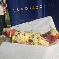 salchichas alemanas para eventos