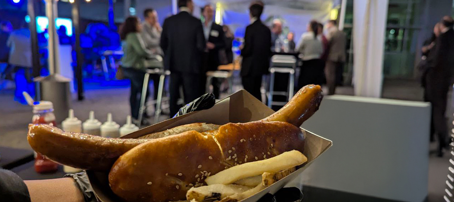 salchichas alemanas para eventos